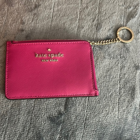 kate spade Handbags - Kate Spade ♠️ Darcy Medium L-Zip Card Holder In Pink